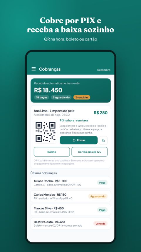 Cobrança automática